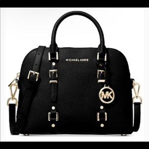 MICHAEL Michael Kors Leather Bedford Legacy Dome Satchel